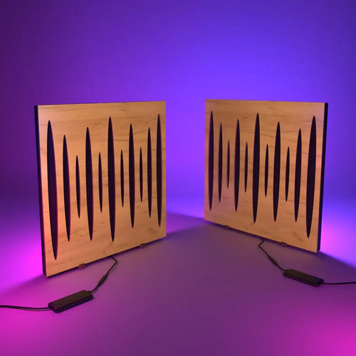 2-Pack PULSAR RGB LED Panels for Desk, Studio & Gaming