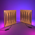 2-Pack PULSAR RGB LED Panels for Desk, Studio & Gaming