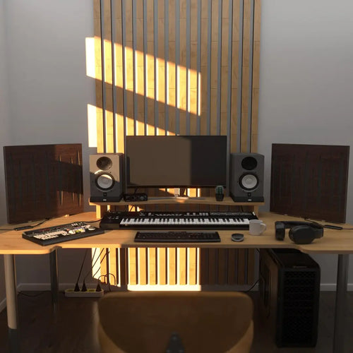 2-Pack PULSAR RGB LED Panels for Desk, Studio & Gaming